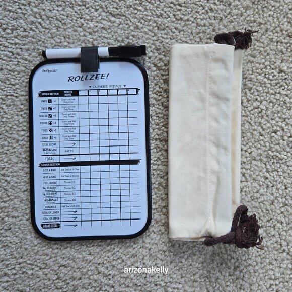 NIB Giant Wooden Dice - Picture 3 of 5